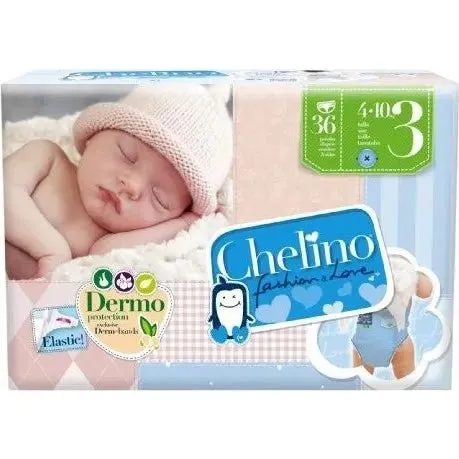 Chelino Fashion&Love T-3 bleer, 36 stk.