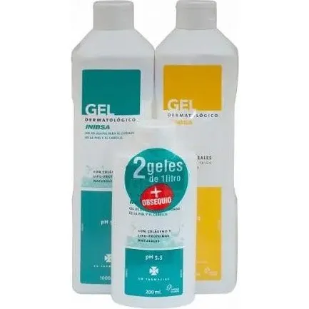 Inibsa Multikorn Gel 1l & Shampoo 200ml Sæt