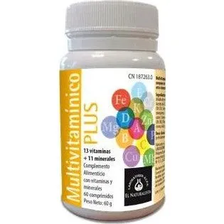 El Natural Multivitamin Plus - 60 tabletter