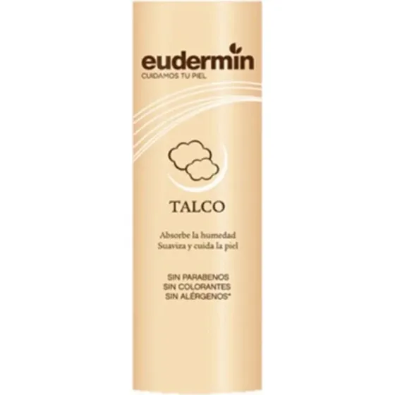 Eudermin Talkum 200g - Uden allergener, parabener og farvestoffer