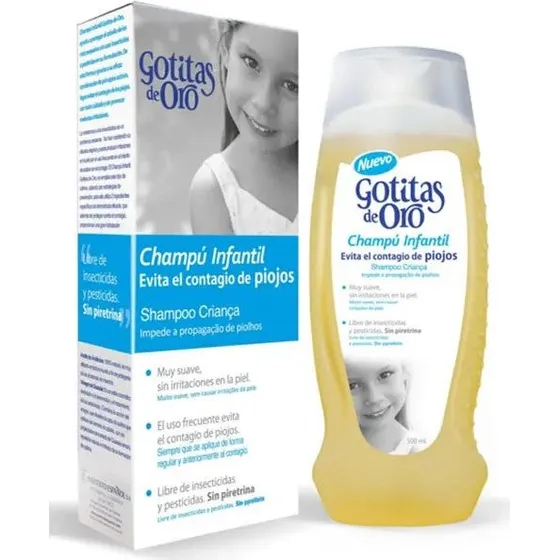 Instituto Español Gocce Golden Anti Luse Shampoo 500ml