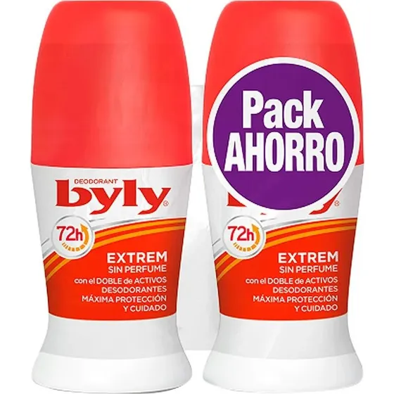 Byly Ekstrem Roll On Deodorant, 2 x 50 ml
