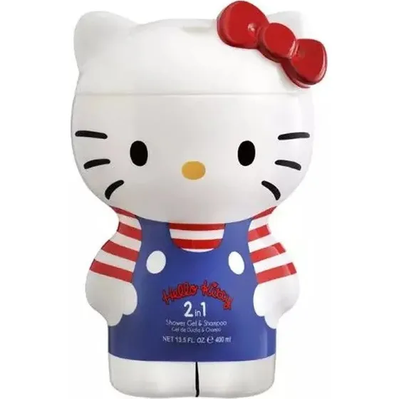 Hello Kitty 2-i-1 Shampoo og Shower Gel, 400ml