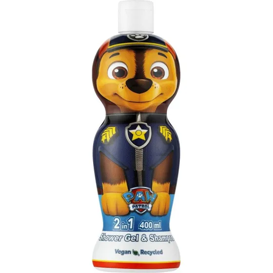 Nickelodeon Paw Patrol Chase 2-i-1 Shower Gel & Shampoo 400 ml