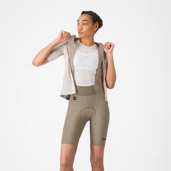 Castelli Espresso 2 W DT Bibshorts Clay