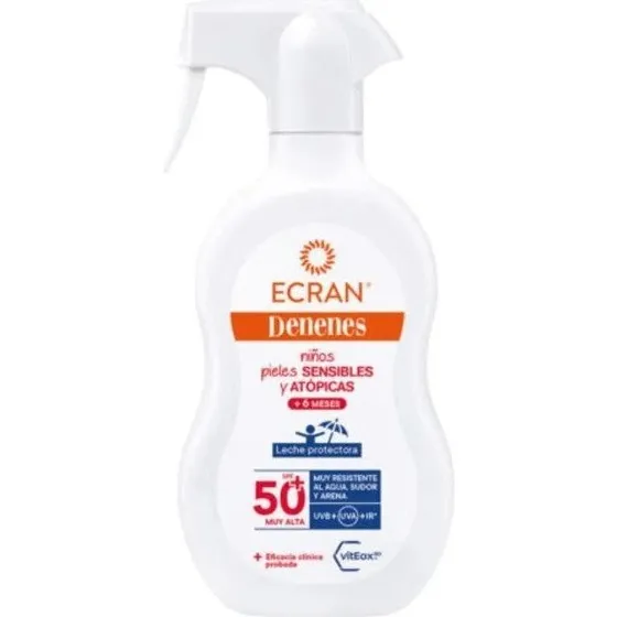 Ecran Denenes Sensitiv SPF50+ Beskyttende Mælk Spray 300 ml