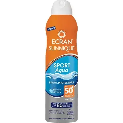 Ecran Sunnique Sport Aqua Protection SPF50 spray 250 ml