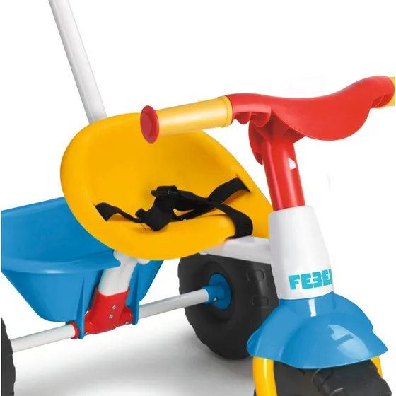 Feber Baby Trike 2-i-1 Trehjulet Cykel - Blå