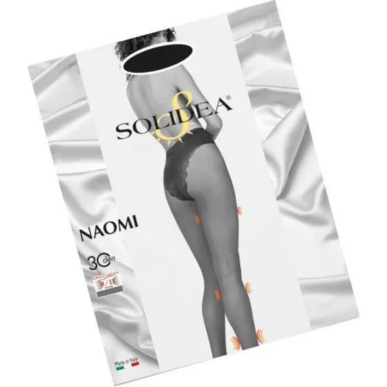 Solidea Naomi Kompressionsstrømpe 30 Denier - Smoke, 1S