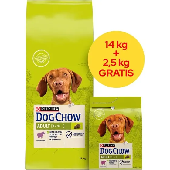 Purina Dog Chow Adult Lam - Tørfoder til voksne hunde, 16,5 kg