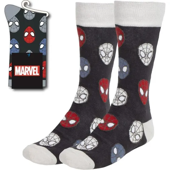 Spider-Man knæstrømper til mænd, størrelse 38/45