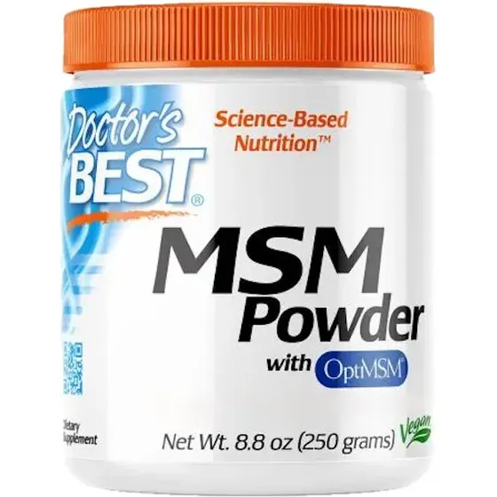 Doctor's Best MSM (Metylsulfonylmetan) 250 g