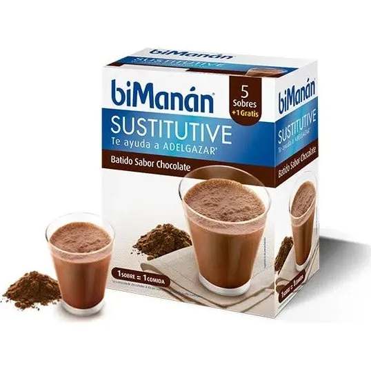 Bimanán Chokolade Milkshake Erstatning, 5 enheder