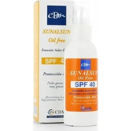 Sunalsun Oil Free Høj Beskyttelse FP40 75ml
