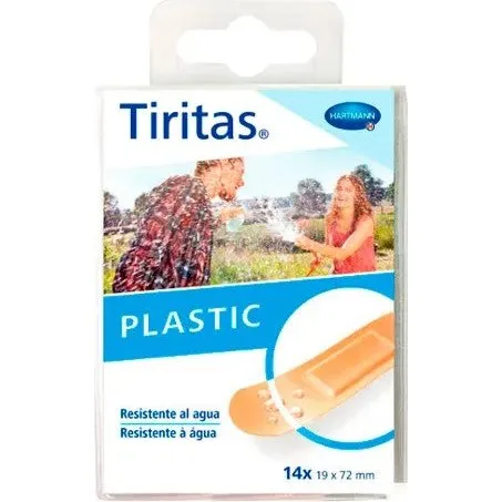 Hartmann plastplastre 19x72mm - 14 stk.