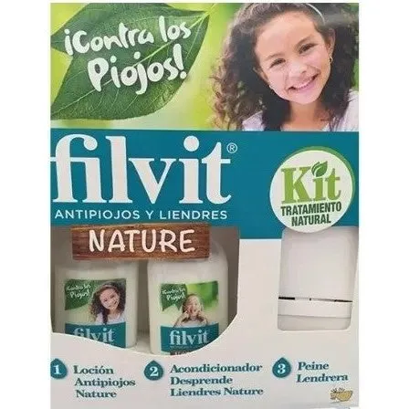 Filvit Nature Anti-Lice Lotion 125ml (Sæt med 2 stk.)