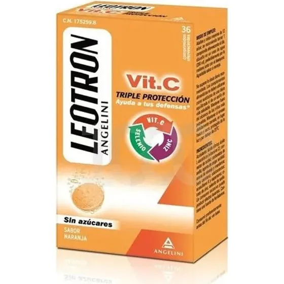Leotron Vitamin C-tabletter, 36 enheder