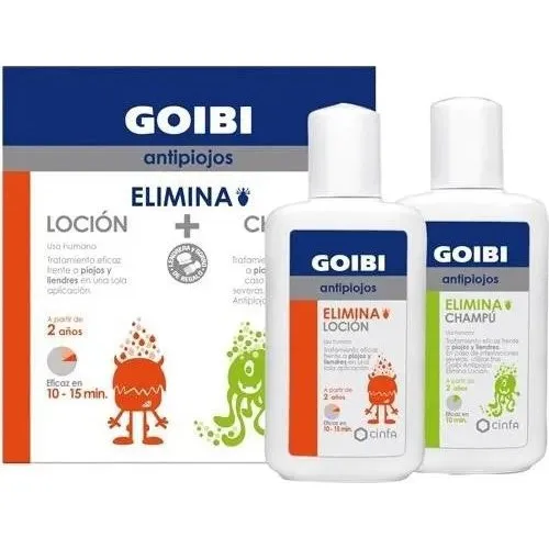 Goibi Shampoo og Anti-Luse Lotion Sæt