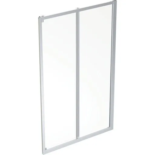 Contura Shower Showerama skydedør, 124 cm, klart glas