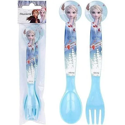Disney Frozen Elsa plastikbestiksæt - 2 dele
