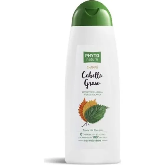 Phyto Nature Shampoo til fedtet hår, 400 ml