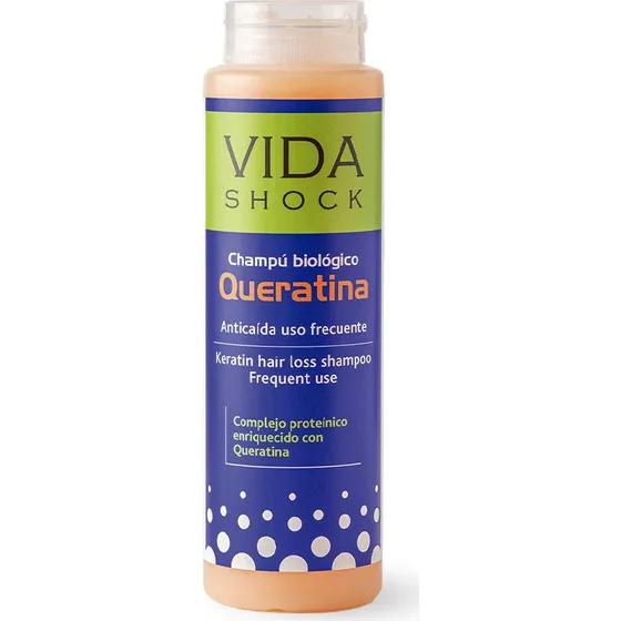 Luxana Vida Shock Anti-Hårtab Økologisk Keratin Shampoo 300ml