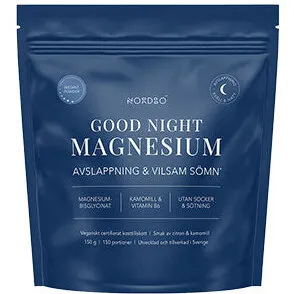 Nordbo Good Night Instant Magnesium, 150 g