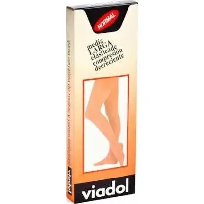 Viadol T4 Prim Kompressionsstrømpe, Beige, Normal lang