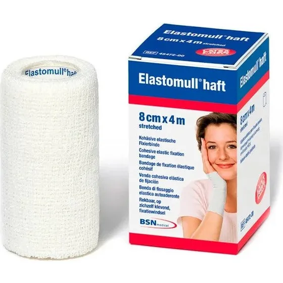 Bsn Medical Elastomull Haft Bandage 8cm x 4m