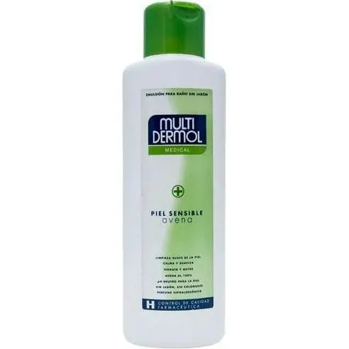 Multidermol Havre Badegel uden sæbe 750ml