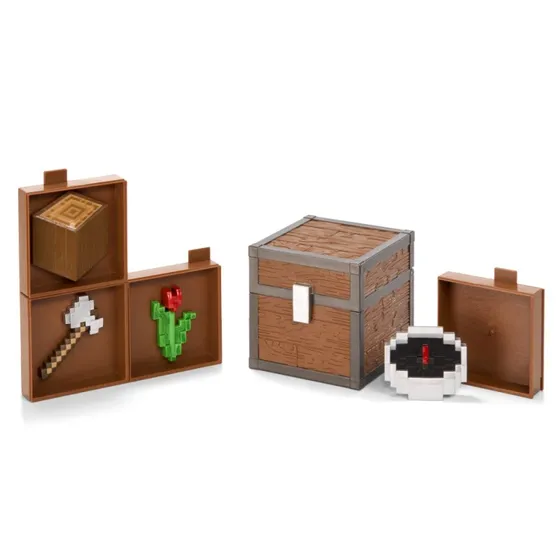 Minecraft Loot Chest Forest - Samlekiste med tilbehør