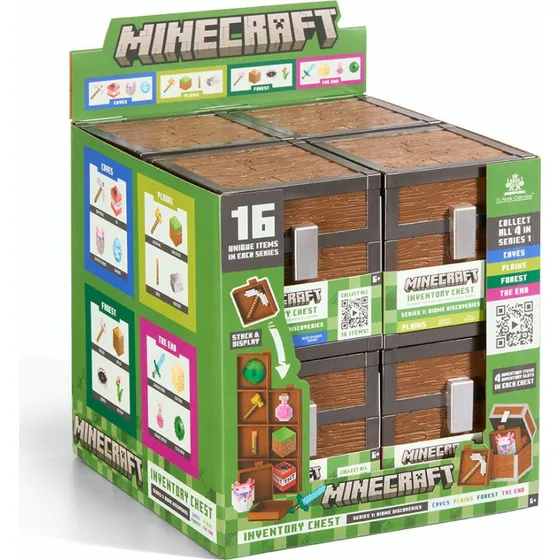 Noble Collection Minecraft Loot Chest Assortment