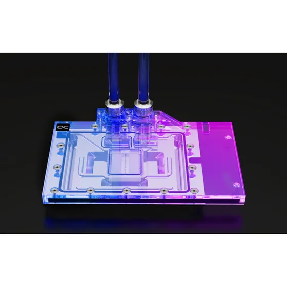 Alphacool Eisblock Aurora Acryl GPX-N RTX 4090 FE med backplate