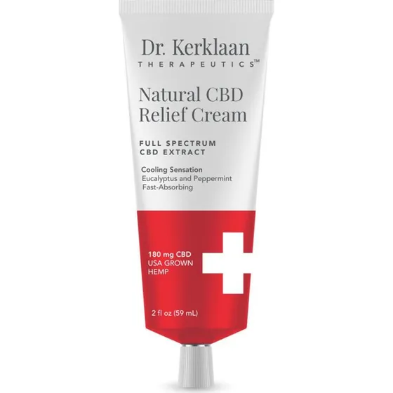 Dr. Kerklaan Therapeutics Natural CBD Relief Cream, 59 ml