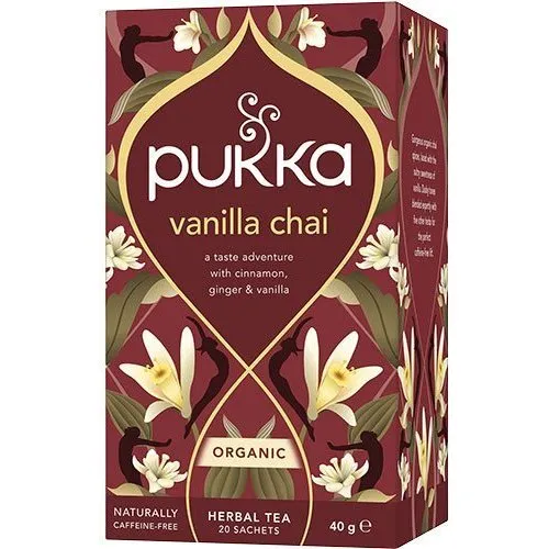 Pukka Vanilla Chai te Ø, 20 stk.