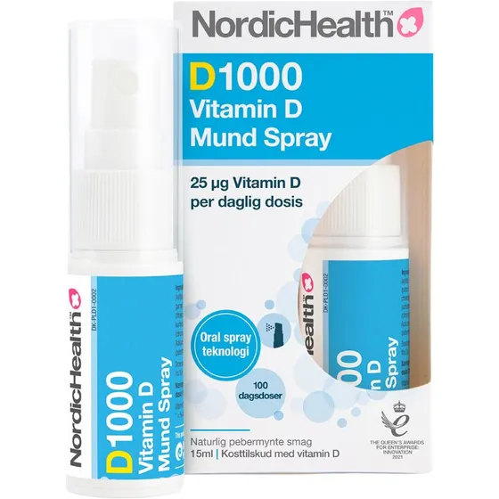 DLux1000 D3-vitaminspray 25 µg (15 ml)