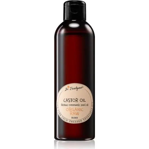 Dr. Feelgood Økologisk og rå ricinusolie 200 ml