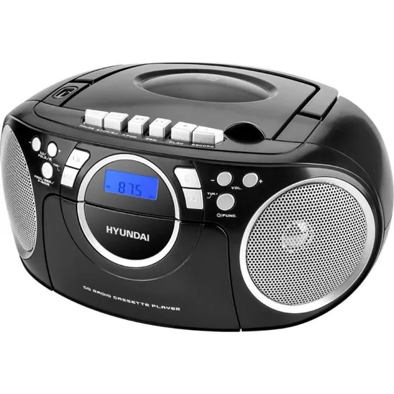 Hyundai TRC788AU3BBL Boombox - CD, Radio & Kassetteafspiller