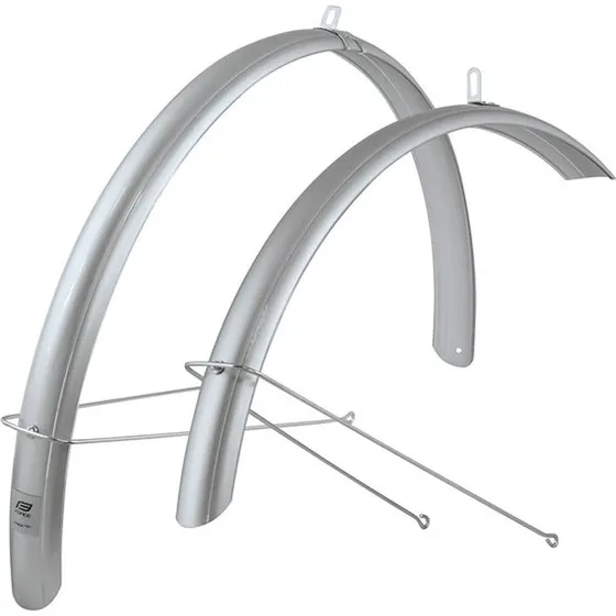 FORCE Skærmsæt 28" 48 mm sølv