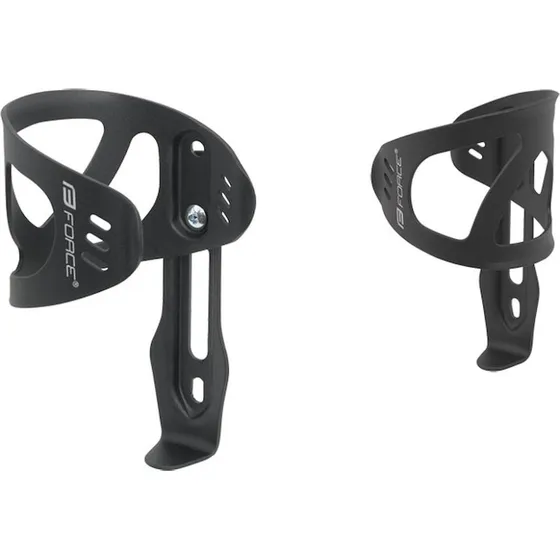 FORCE Flaskeholder universal i aluminium, matsort