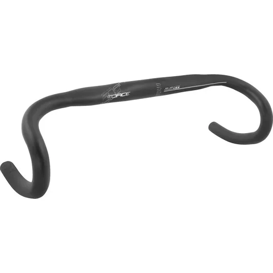 FORCE styr road H9.2 31,8/420 mm aluminium sort
