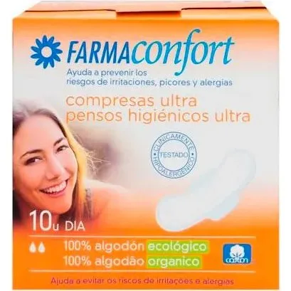 Farmaconfort Wings Hygiejnebind Dag 10 stk.