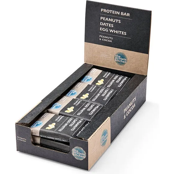 The Protein Kitchen Proteinbar 12 x 55 g Peanuts & Cocoa