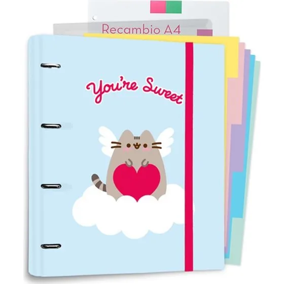 Pusheen A4 Ringbind - Purrfect Love Collection