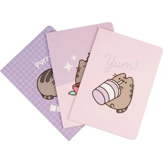 Pusheen Moments A5 notesbogsæt - 3 stk.