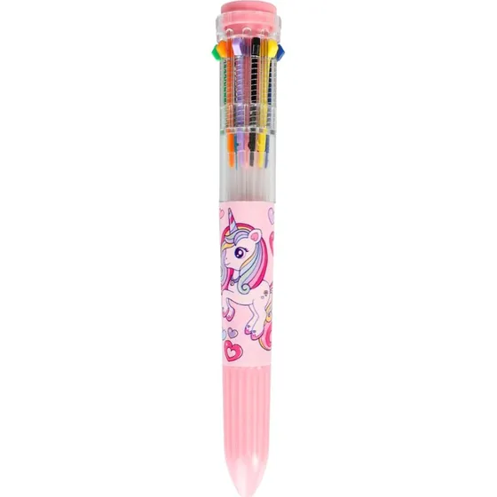 Unicorn Blyant med 10 farver