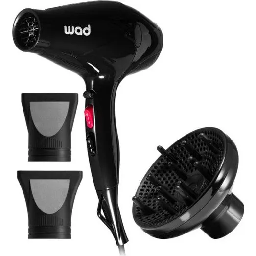 Wad Atmosfer Dryer hårtørrer, sort