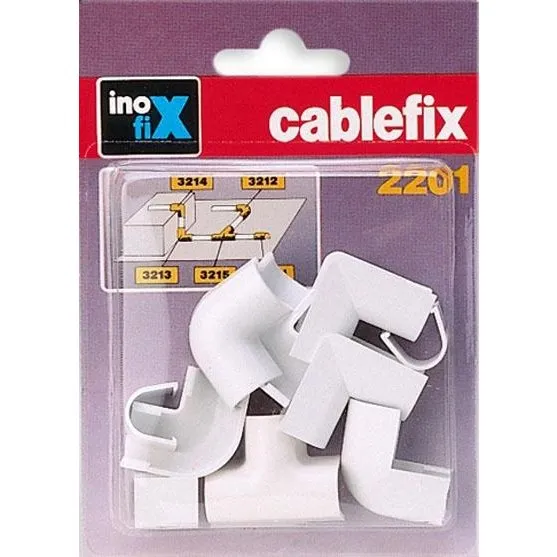 Cablefix vinkler/samlinger 8mm f/2201