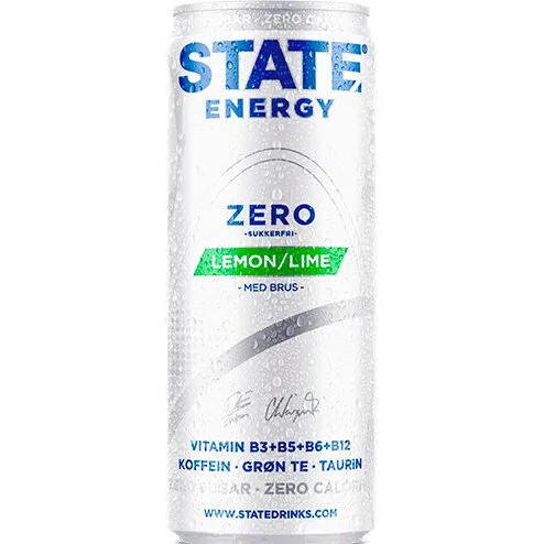 STATE Drinks Lemon/Lime Zero (330 ml)