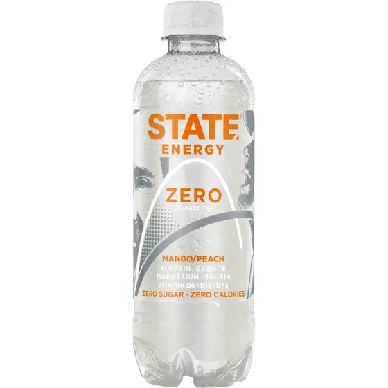 STATE Drinks Mango/Peach Zero 400 ml